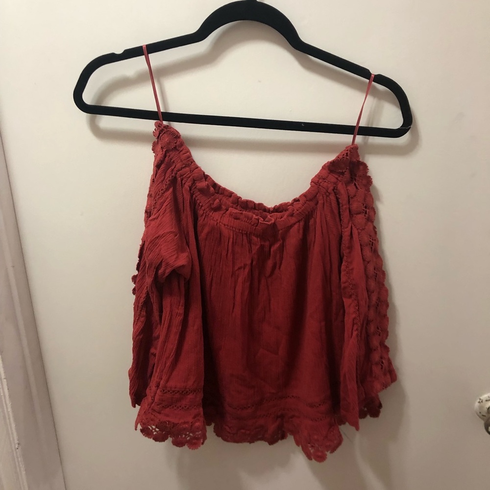 Off the shoulder blouse